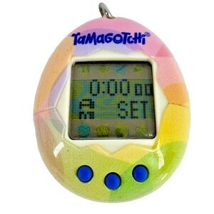 2018 Bandai Tamagotchi Virtual Reality Pet Rainbow‎ Tested Works